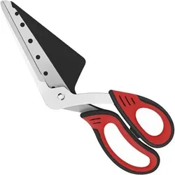 Vutyvve Pizzaschere mit Pizzaspachtel 27 cm