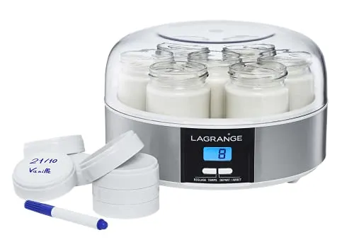 Joghurtbereiter 7 Becher à 150 ml 13 W - 439101 - lagrange