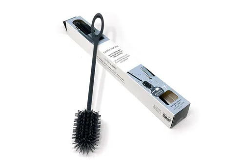 Sanni Shoo Reinigungsbürste Sanni Shoo Bottle.buddy, Flaschenbürste, Reinigungsbürste, Silikon, Soda Stream, sodastream, thermoflaschen, flaschen, glasflaschen, (Flaschenbürste mit abschraubbarer Bürste), Fast 35 cm lang