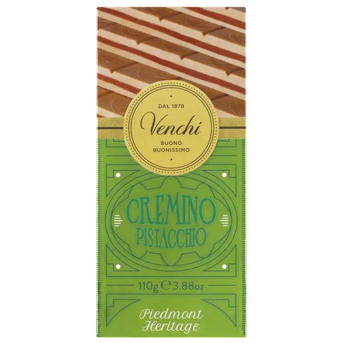  Venchi Cremino, Gianduia-Pistazienschoko, leicht gesalzen, 110 g 59 EUR/kg