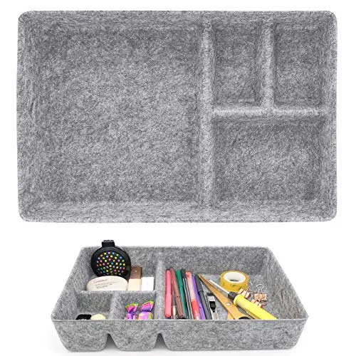 JLNGTHONG Schubladen Organizer, Aus Filz Set Waschbare Aufbewahrungsbox Ideal als Organizer zur Aufbewahrung von Büroartikeln