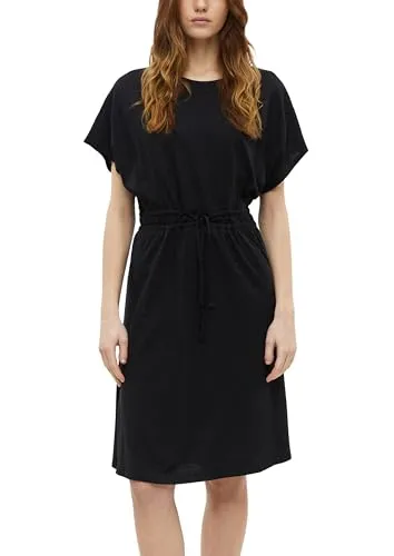 s.Oliver Jersey-Kleid mit Tunnelzug - Elegantes Jersey-Kleid mit Tunnelzug für eine individuelle Passform. Weich und bequem aus Baumwollmix, ideal für jeden Anlass.
