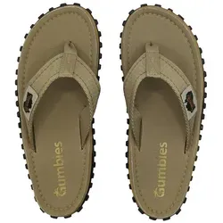Gumbies Classic T-Strap-Zehentrenner braun 41 EU von GUMBIES