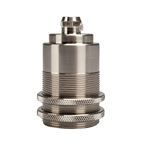 Mextronic Vintage-Lampensockel aus Nickel (E27)