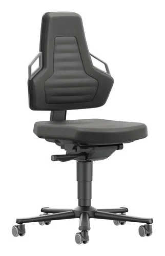 Bimos Stuhl Nexxit 2 Rollen Supertec Griff anthrazit - 9033-SP01-3285 - Bürostuhl mit ergonomischem Design und Supertec Griff, ideal für langes Sitzen und optimalen Komfort im Büro.