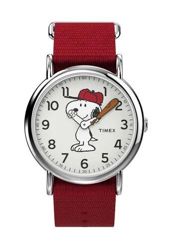 Timex TW2R41400 Armbanduhr in rot von Timex