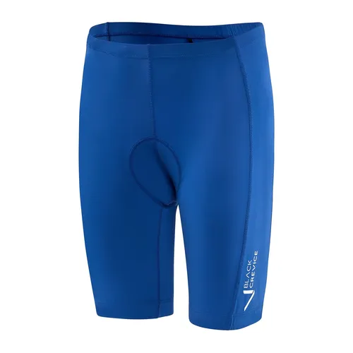 BLACK CREVICE - Damen Radhose mit Schaumstoff-Sitzpolster | Farbe: Blau | Größe 38