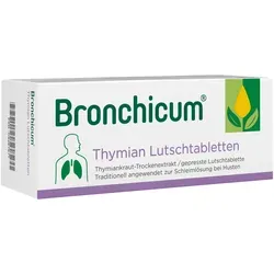 Bronchicum Thymian Lutschtabletten 50 St von Klosterfrau