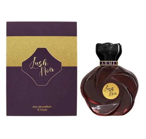 Ahmed Al Maghribi Lush Noir Eau De Parfum 75 ml - Eau de Toilette mit intensiven, sinnlichen Noten für einen unvergesslichen Auftritt, ideal für besondere Anlässe.