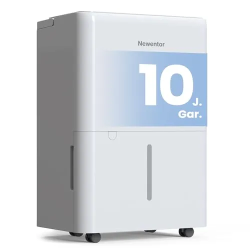 Newentor Luftentfeuchter elektrisch 12L – Effizienter Raumentfeuchter für 122m³
