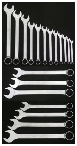 Famex 10344-19 Gabel-Ringschlüssel Satz 19-tlg. 6 - 32 mm - Maulschlüssel Set aus hochwertigem Chrom-Vanadium-Stahl, bietet sehr hohe Drehmoment-Belastbarkeit und 10 Jahre Garantie für langfristige Zuverlässigkeit.