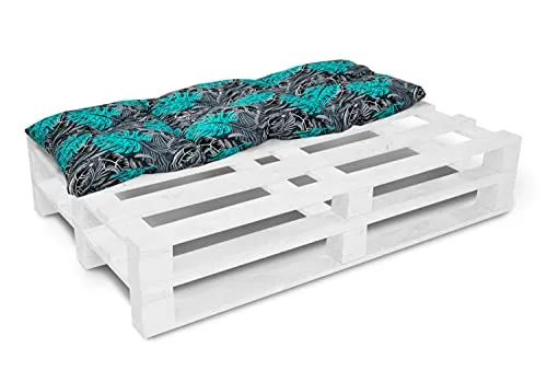 Amilian Palettenkissen 120 x 40 Sitzauflage Sitzkissen für Europaletten Palettensofa Palettenmöbel Balkon Kleine Couch Outdoor Sessel oder kleines Sofa für Jugendzimmer