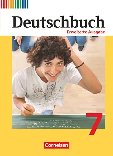 Deutschbuch - Sprach- und Lesebuch - Erweiterte Ausgabe - 7. Schuljahr - Deutsch Schulbuch für das 7. Schuljahr, bietet umfassende Übungen zur Sprachförderung und Lesekompetenz.