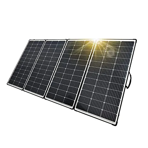 Faltbares Solarmodul 440W 36V - Photovoltaikanlage für Campingbusse & Boote, hohe Leistung mit 22,62% Zelleneffizienz, ideal für netzunabhängige Anwendungen und extrem wetterfest.
