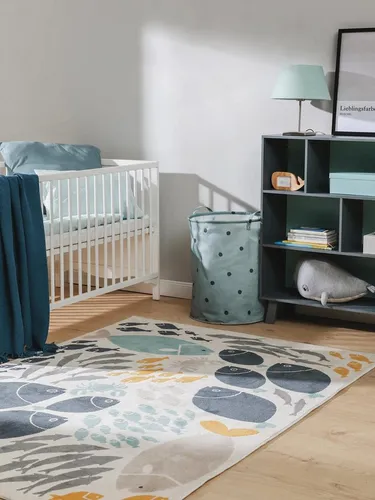 Lytte Kinderteppich Fabius Multicolor 80x150 cm - Bunter Kinderteppich für das Kinderzimmer, der Wärme und Stil vereint. Ideal zur Gestaltung eines einladenden Raumes, der sowohl funktional als auch dekorativ ist.