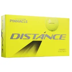Pinnacle Distanz-Golfbälle, Gelb, 15 Stück