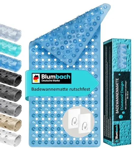 Badematten & Badteppiche Blau von BLUMBACH