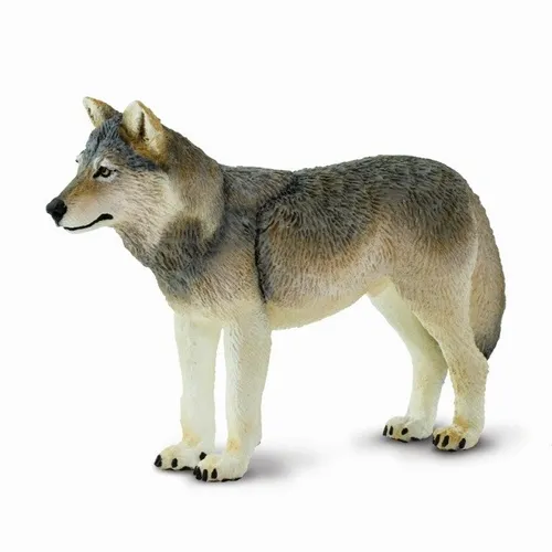 Safari Ltd 100509 Grauer Wolf Serie Wildtiere