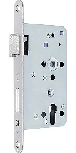 BKS 12010153 Panikschloss 1201 - Einsteckschloss mit Panikfunktion, Dornmaß 65 mm, ideal für Sicherheitstüren mit Stulp 24x235 mm, DIN links.