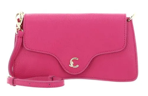 Coccinelle Leder Umhängetasche Clutch C-Me Hi-Tech Crossbody Bag New Fucsia - Elegante Umhängetasche aus hochwertigem Echtleder in New Fucsia, ideal für jeden Anlass. Vielseitig tragbar mit abnehmbarem Schulterriemen. Kompakt und robust, perfekt für Ihre Essentials.