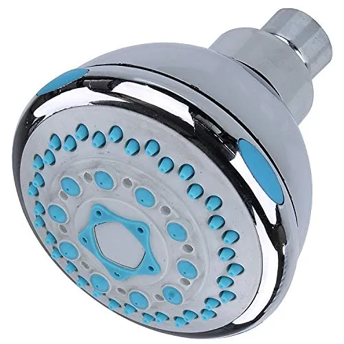 Sanixa GO14 Luxus Kopfbrause: 3 Strahlmodi, Einstellbar, Antikalk, Chrom-Finish