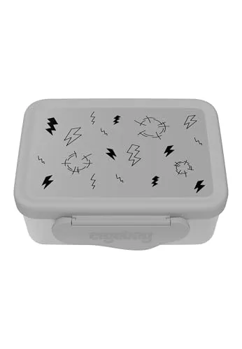 ergobag Edelstahl Lunchbox – Brotdose für Kinder - Praktische Edelstahl Brotdose von ergobag mit kinderfreundlichem Design. Der leicht zu öffnende Deckel sorgt für sicheren Transport und die kleinere Dose bietet Platz für Snacks. Ideal für die Pausenversorgung!