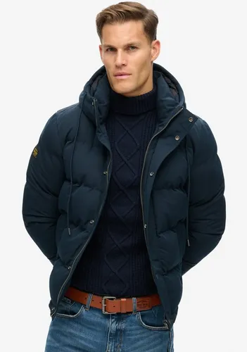 Superdry Herren Kurze Everest Steppjacke mit Kapuze von Superdry