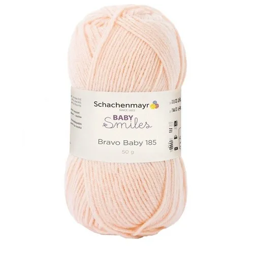 SCHACHENMAYR WOLLE BABY SMILES BRAVO 50 g PFIRSICH HANDSTRICKGARN 100g/4,98€