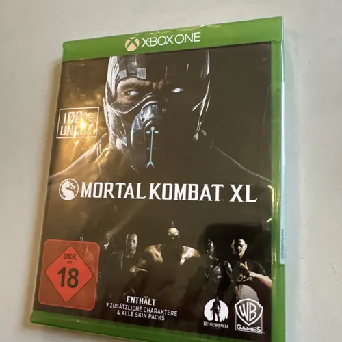 Mortal Kombat XL (XONE) - Actiongeladenes Kampfspiel - PC- & Videospiele, Erlebe die ultimativen Kämpfe mit Mortal Kombat XL für Xbox One, inklusive neuer Charaktere und spektakulärer Fatalities.