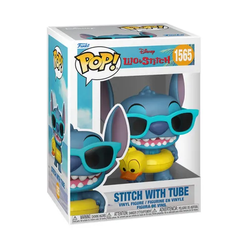 FUNKO POP! - Disney  -  Lilo und Stitch Stitch with Tube #1565