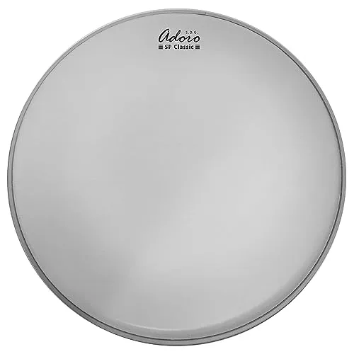 16“ Adoro SP-Classic Coated Schlagzeugfell aufgeraut weiss