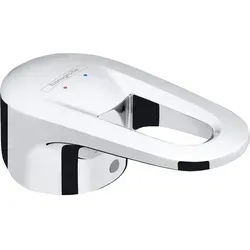 Hansgrohe Metropol E Griff für Waschtischmischer chrom, 14094 - Armaturen-Griffe, hochwertiges Original Ersatzteil für langlebige Nutzung und stilvolles Design in Ihrem Badezimmer