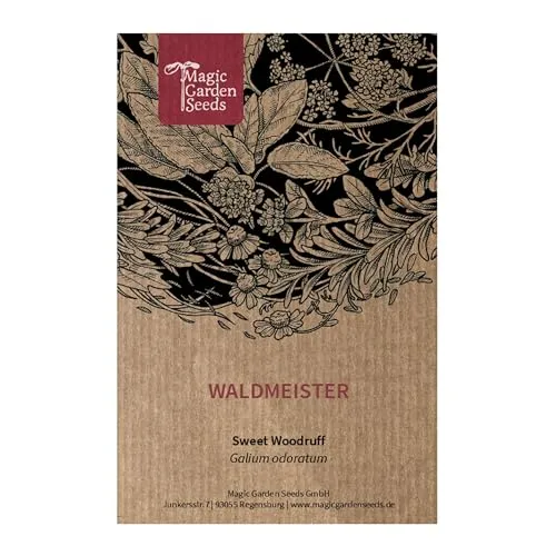Waldmeister (Galium odoratum) ca. 60 Bio-Samen Duftlabkraut Wohlriechendes Labkraut Waldmännchen Maikraut