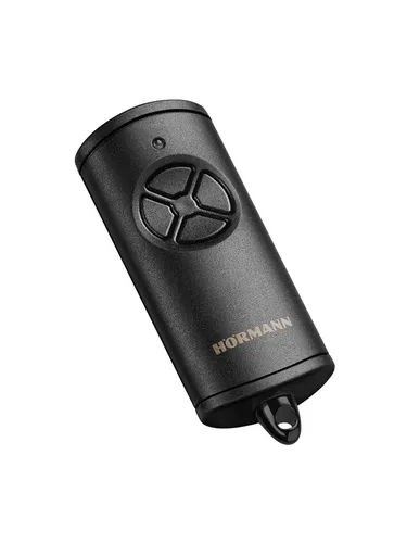 Hörmann Handsender HSE 4 868 - BS Struktur schwarz - Garagentor-Handsender mit BiSecure-Technologie für höchste Sicherheit, inklusive Batterie und praktischem Design in Struktur schwarz.