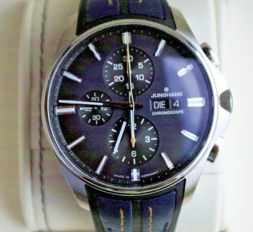 JUNGHANS Meister S Chronoscope Herren Uhr Ref. 27/4227.00 von Junghans