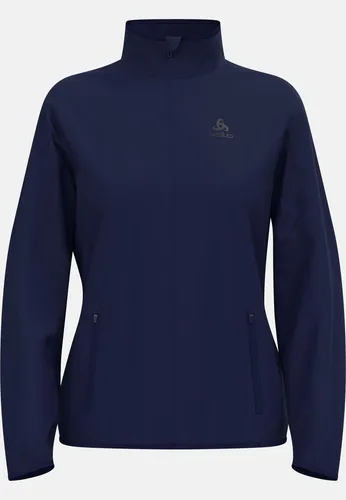 Odlo Essential Light Laufjacke Damen - Dunkelblau, Größe L - Laufbekleidung aus recycelten Materialien, ideal für jedes Wetter und perfekt für anspruchsvolle Trainingseinheiten.