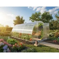 Garten Dream Gewächshaus Optima 2,5x4m mit 4mm Polycarbonat
