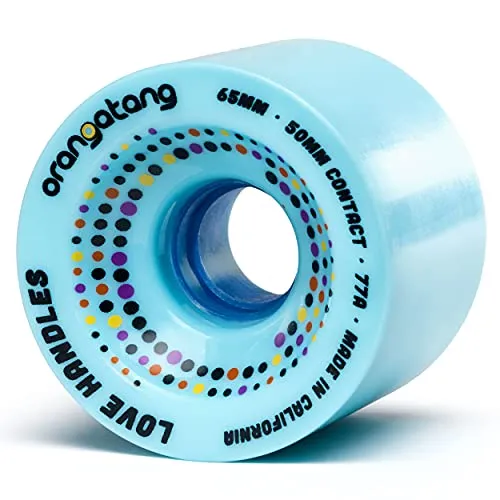 Orangatang Longboardrollen Love Handles 65mm 77A (Blue) von Orangatang