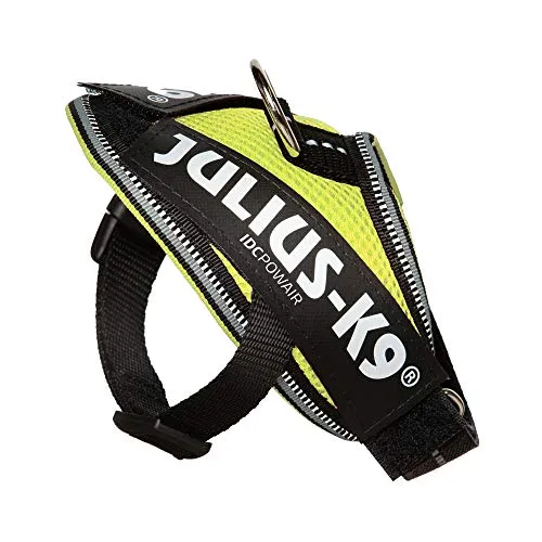 Julius-K9 IDC Powair Hundegeschirr Größe 3XS/Baby 1, Neon von JULIUS-K9