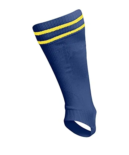 Hummel Socken ELEMENT FOOTBALL SOCK FOOTLESS, True Blau/Sports Gelb, 2, 203404-7724