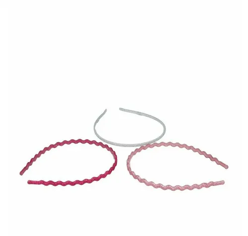 INCA Haarreif Fine Headbands With Glitter 3 Units