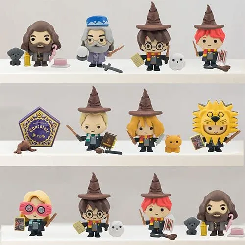 HARRY POTTER Figura-1 UD-Gummi EN Überraschungsbox Serie 1 assoziiert AL 01056-4895205603332 Radiergummi, Mehrfarbig (24656)