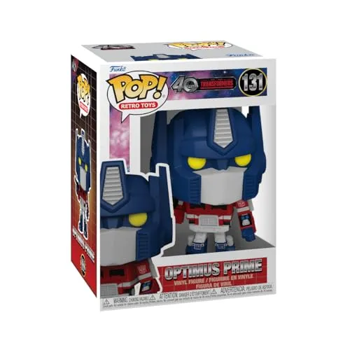 Funko Pop! Retro Toys: Transformers G1 - Optimus Prime - Transformers Classic - Vinyl-Sammelfigur - Geschenkidee - Offizielle Handelswaren - Spielzeug Für Kinder und Erwachsene - TV Fans