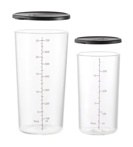 ESGE-Zauberstab Becher-Set D2C 7128 Kunststoff 600 /400 ml Deckel Silikon