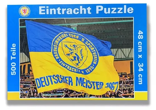 Eintracht Braunschweig Puzzle Deutscher Meister