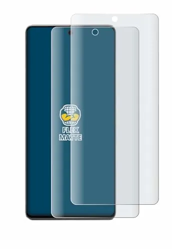 BROTECT Full-Cover Schutzfolie Matt für Google Pixel 7 Pro (case-friendly) (2 Stück) - Full-Screen Displayschutz-Folie, 3D Curved, Anti-Reflexion