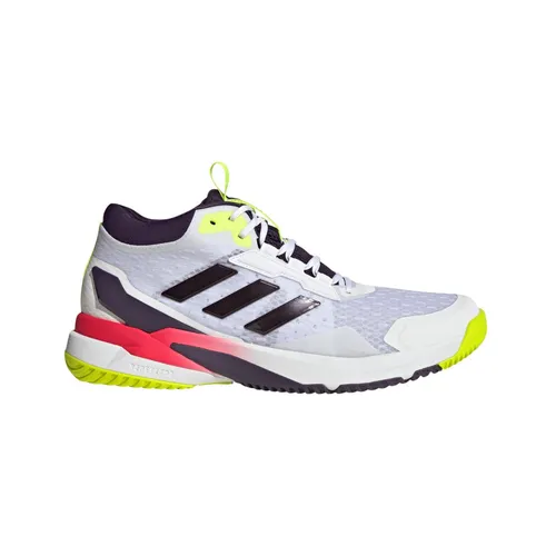 adidas CrazyFlight Mid 6 Hallen-Indoorschuhe weiß/schwarz Herren Größe 49 1/3 (14) - Leichte und atmungsaktive Hallenschuhe für explosive Bewegungen. Mit stabiler BOOST Zwischensohle und Mid-Cut-Silhouette für optimalen Knöchelhalt.