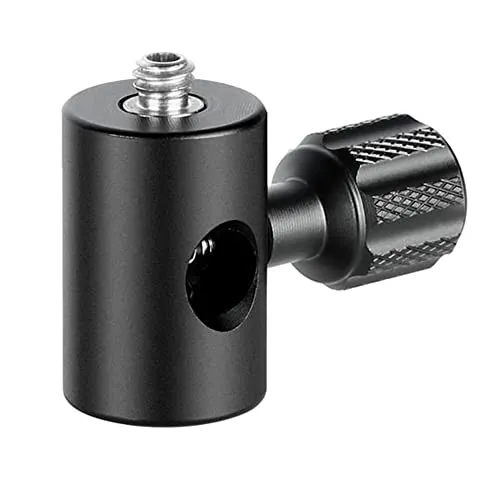 LEOFOTO Studioschirmklemme CF-10 - Montage-Zubehör für Studiobeleuchtung, robuste Metallklemme für sicheren Halt von Schirmschäften bis 8 mm Durchmesser.