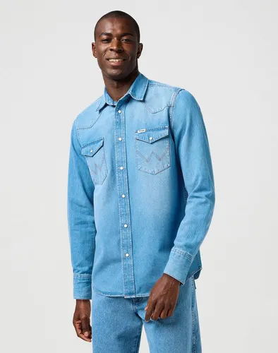 Western Shirt aus 100% Baumwolle von Wrangler