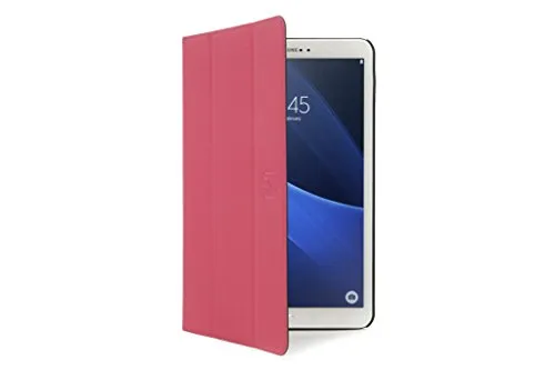 Tucano TRE Foliohülle Hartschalencase Case Schutzhülle für Samsung Galaxy Tab A6 10.1, Tab A 2018 Modell, Rot